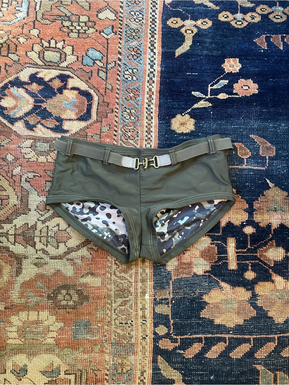 Vintage Micro Short Camo Seafolly Swim